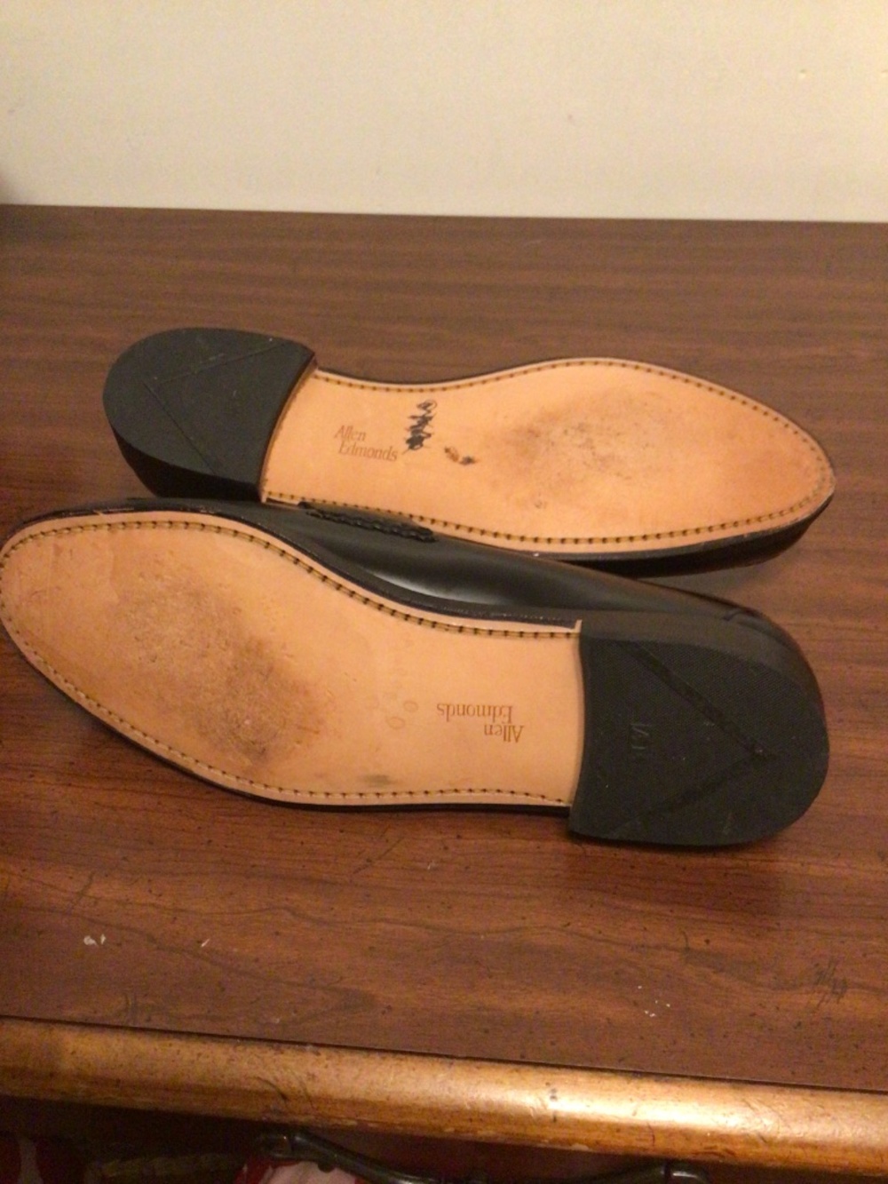 Allen Edmonds Made in USA “Walde” penny loafer preppy, business ,leather SZ 13 - Picture 11 of 16